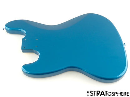 Fender Standard Jazz BASS BODY, J Bass, Poplar Aqua Marine Metallic