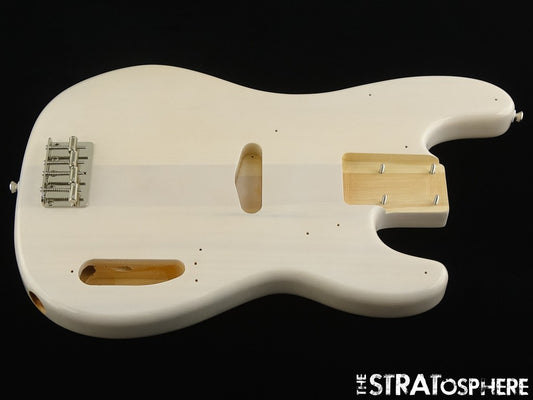 Fender Squier 50s Classic Vibe Precision P Bass, BODY & HARDWARE, White Blonde