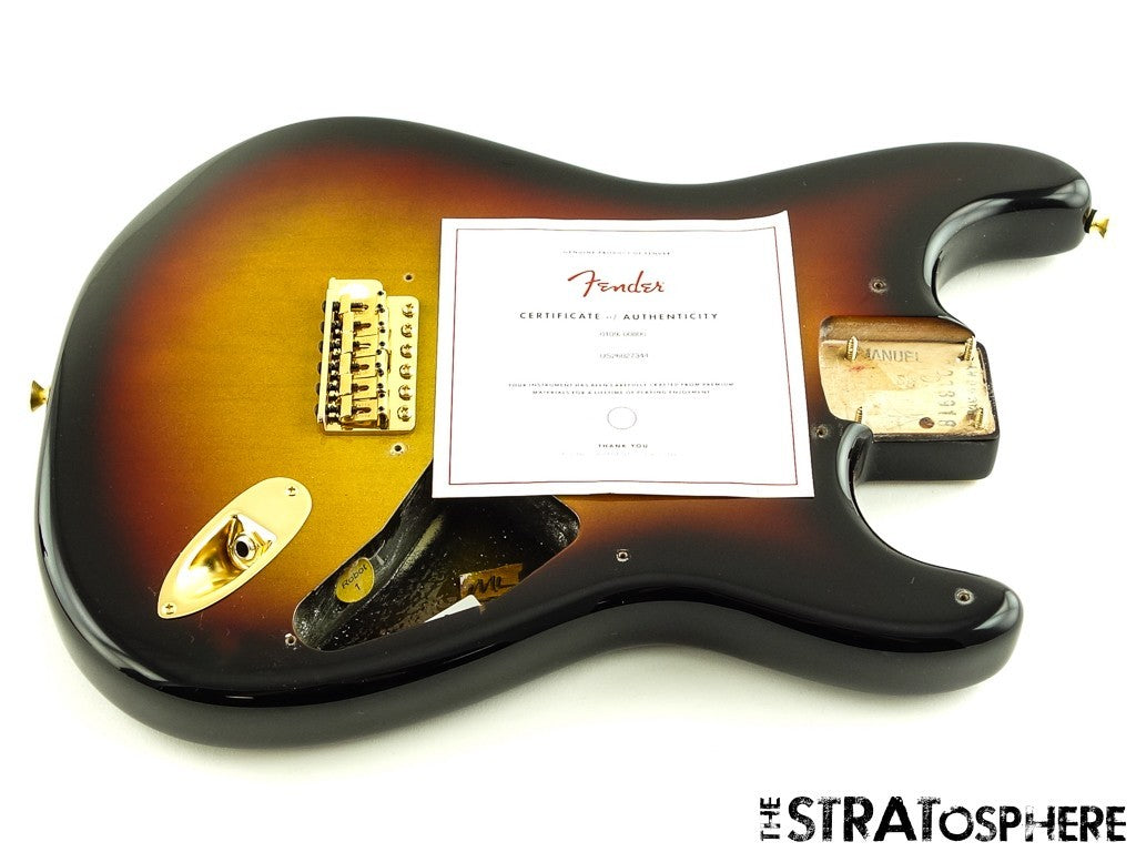 USA Fender SRV Stevie Ray Vaughan Strat BODY & HARDWARE, Stratocaster 3TS