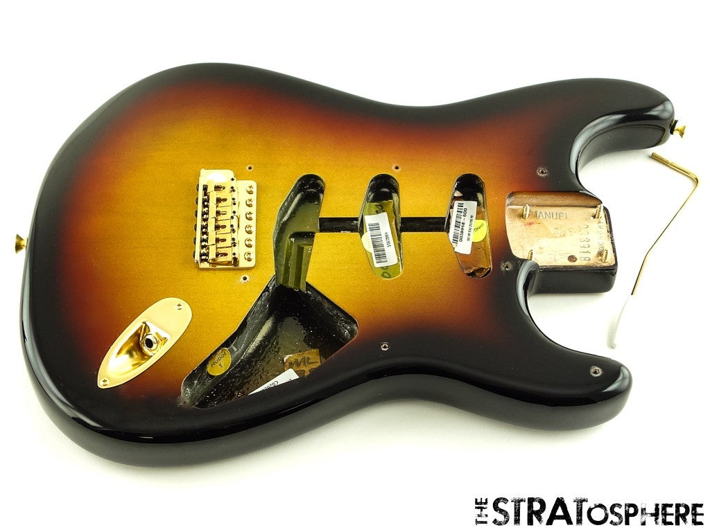 USA Fender SRV Stevie Ray Vaughan Strat BODY & HARDWARE, Stratocaster 3TS