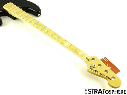 Fender American Geddy Lee Jazz J Bass BODY & NECK USA Alder Maple Black