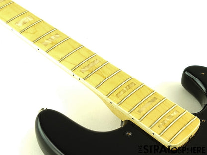 Fender American Geddy Lee Jazz J Bass BODY & NECK USA Alder Maple Black