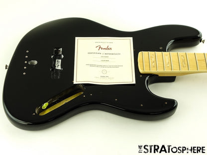 Fender American Geddy Lee Jazz J Bass BODY & NECK USA Alder Maple Black