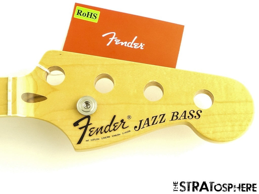 Fender American Geddy Lee Jazz J Bass BODY & NECK USA Alder Maple Black