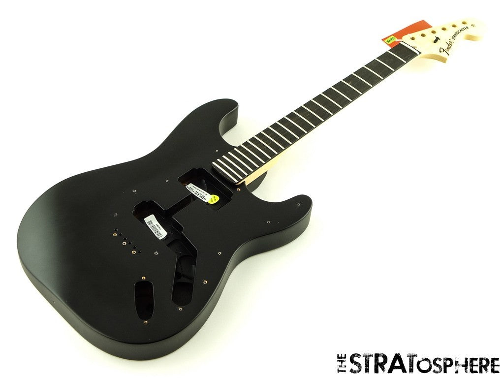 Fender American Jim Root Stratocaster Strat BODY + NECK Mahogany Ebony Black