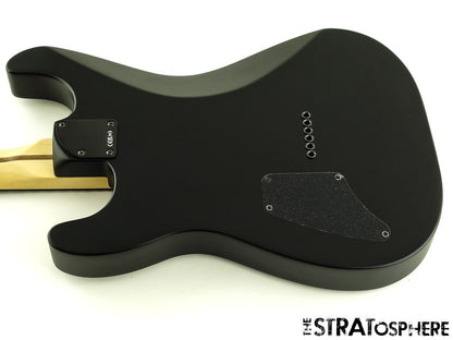 Fender American Jim Root Stratocaster Strat BODY + NECK Mahogany Ebony Black