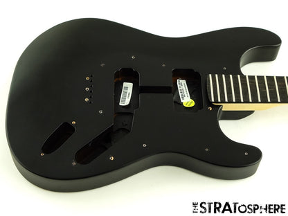 Fender American Jim Root Stratocaster Strat BODY + NECK Mahogany Ebony Black