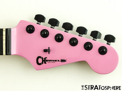 Charvel Pro Mod Plus San Dimas NECK +LOCKING TUNERS Caramelized Maple EBONY