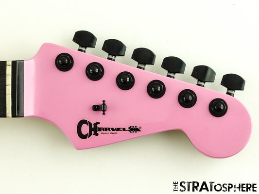 Charvel Pro Mod Plus San Dimas NECK +LOCKING TUNERS Caramelized Maple EBONY