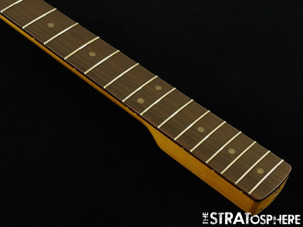Fender JMJ Justin Meldal-Johnsen Road Worn Mustang Bass NECK w/ TUNERS