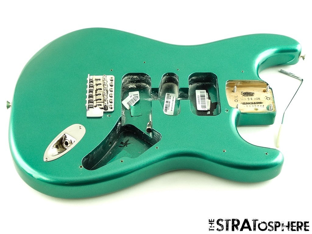 Fender American Professional Classic Strat BODY +HARDWARE, Faded Sherwood Green