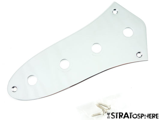 Fender Vintera 70s Jazz Bass CONTROL PLATE, J Bass Chrome Guitar Parts!!