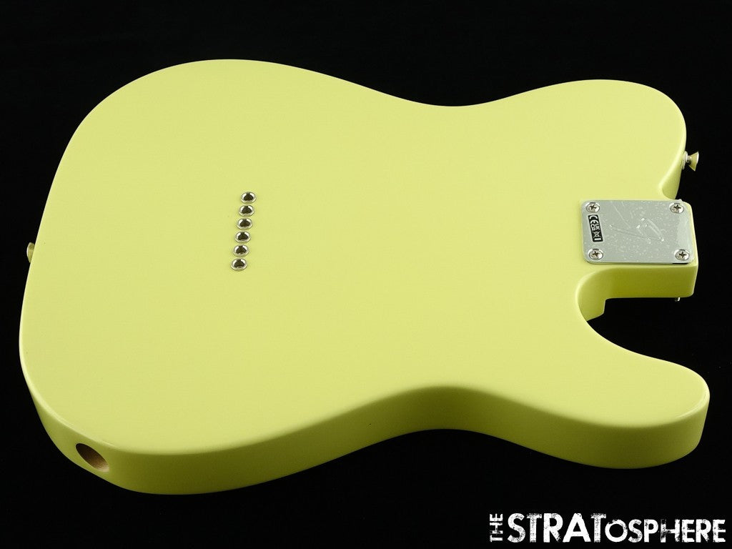 LEFTY Fender Player II Telecaster Tele BODY & HARDWARE Alder Hialeah Yellow