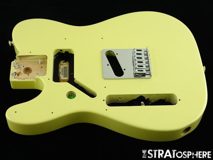 LEFTY Fender Player II Telecaster Tele BODY & HARDWARE Alder Hialeah Yellow