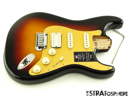 Fender American Ultra II Stratocaster HSS LOADED BODY, Alder Strat Ultraburst