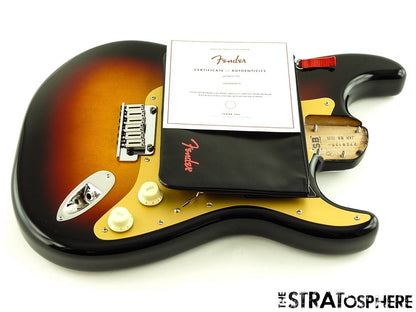 Fender American Ultra II Stratocaster HSS LOADED BODY, Alder Strat Ultraburst