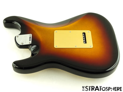 Fender American Ultra II Stratocaster HSS LOADED BODY, Alder Strat Ultraburst