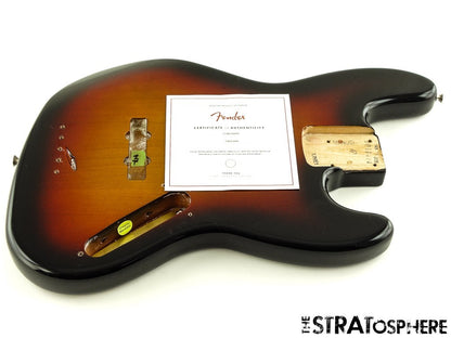 Fender American Jaco Pastorius Jazz BASS BODY Alder 3TS Sunburst