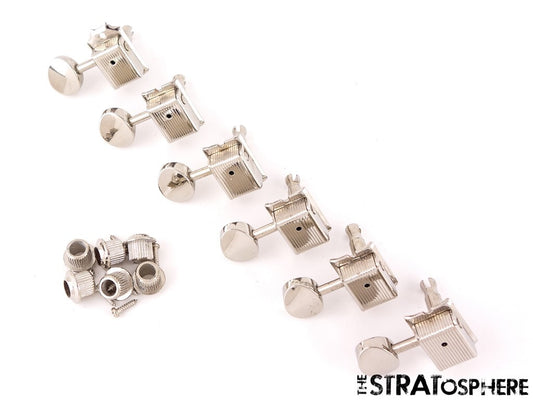 LEFTY Fender Squier Classic Vibe 50s RI Strat Tele TUNERS Tuning Pegs Guitar