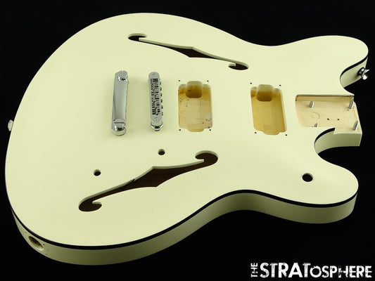 Fender Squier Affinity Starcaster Deluxe BODY HARDWARE Semi-Hollow Olympic White