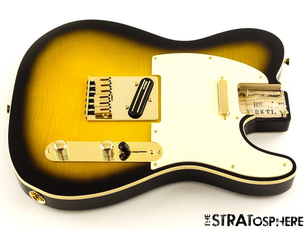 Fender Richie Kotzen Telecaster LOADED BODY Tele Contour Ash Flame Top DiMarzio