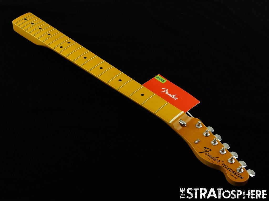 Fender AV II American Vintage 1972 Tele Thinline, NECK w/ TUNERS, 72, MN Maple