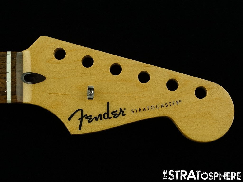 Fender Standard Stratocaster Strat, NECK, Modern ''C'' Parts, Indian Laurel