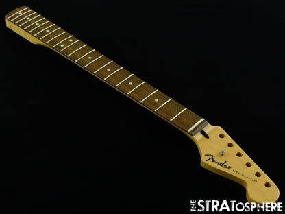 Fender Standard Stratocaster Strat, NECK, Modern ''C'' Parts, Indian Laurel