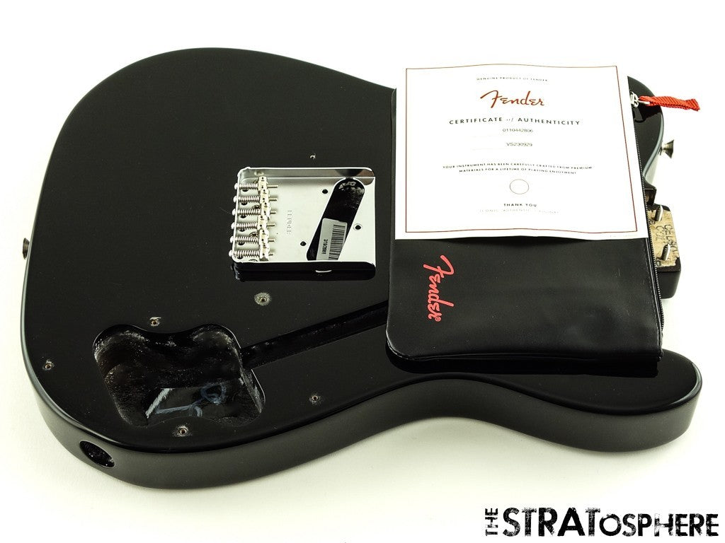 Fender AV II American Vintage 1977 Tele Custom BODY + HARDWARE, 77 Black