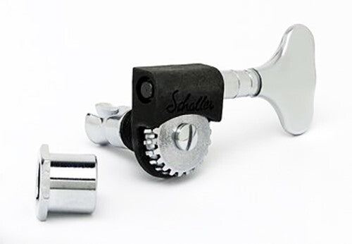 NEW Schaller 2x2 Lightweight Bass TUNERS Chrome 22:1 Ratio TK-7971-010
