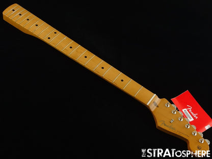 Fender Vintera II 50s RI Stratocaster Strat NECK + TUNERS, 1950s Maple Soft V