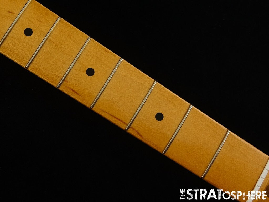Fender Vintera II 50s RI Stratocaster Strat NECK + TUNERS, 1950s Maple Soft V