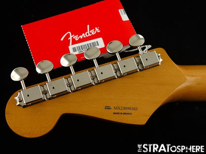 Fender Vintera II 50s RI Stratocaster Strat NECK + TUNERS, 1950s Maple Soft V