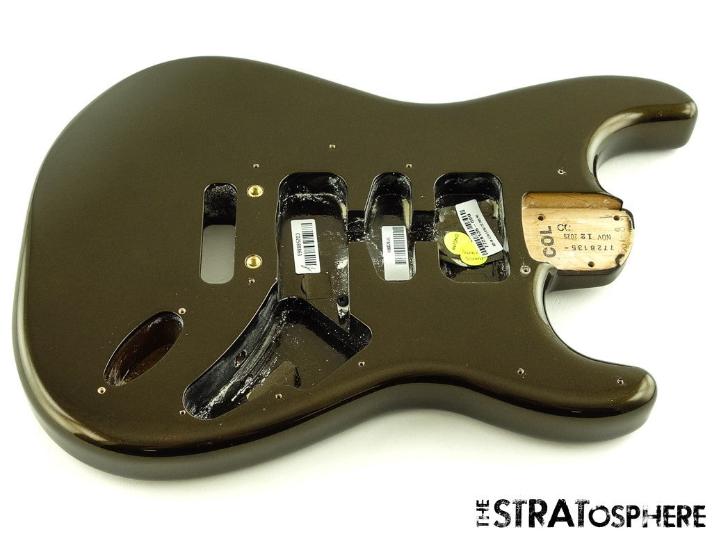 Fender American Ultra II Stratocaster Strat BODY, USA Alder Texas Tea