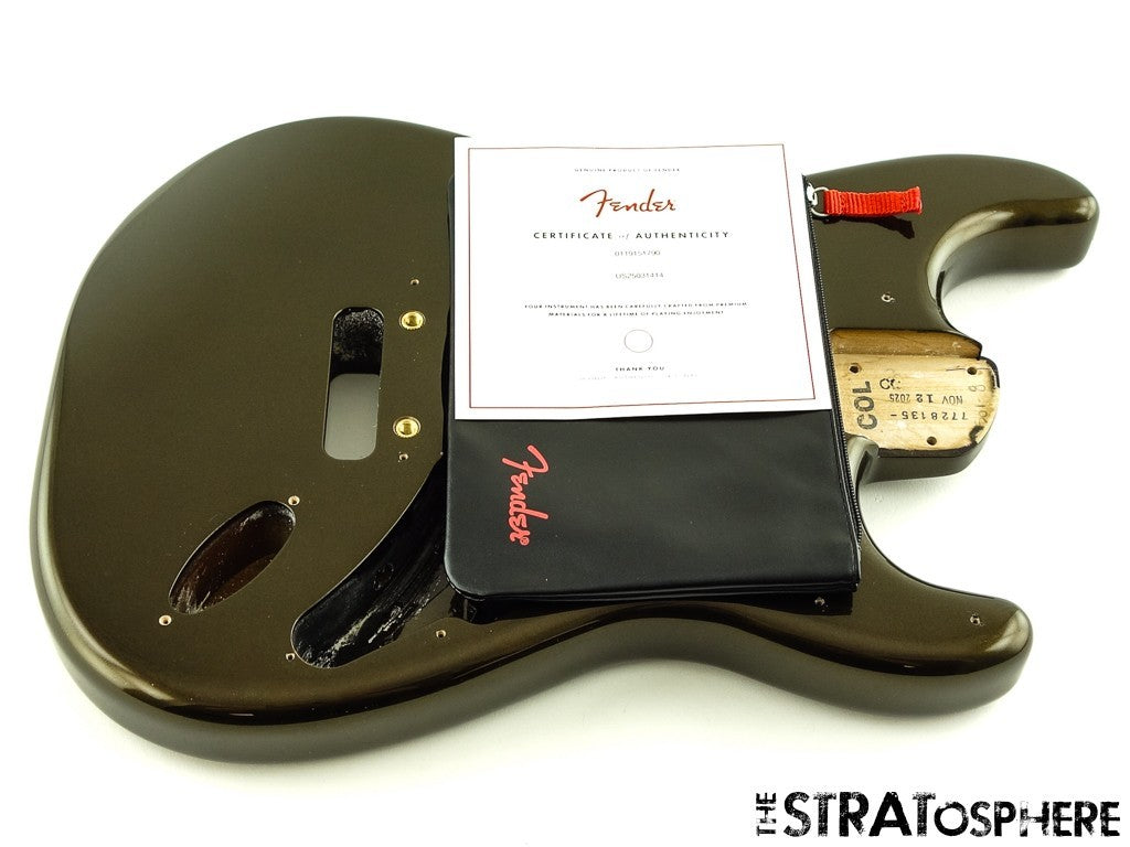 Fender American Ultra II Stratocaster Strat BODY, USA Alder Texas Tea