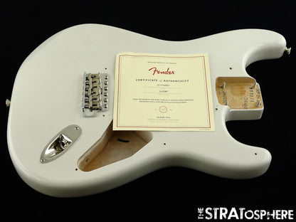 USA Fender ERIC JOHNSON Strat BODY + HARDWARE American White Blonde