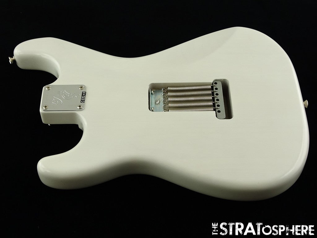 USA Fender ERIC JOHNSON Strat BODY + HARDWARE American White Blonde