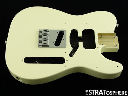 Fender Standard Telecaster Tele BODY w/ HARDWARE, Poplar Olympic White