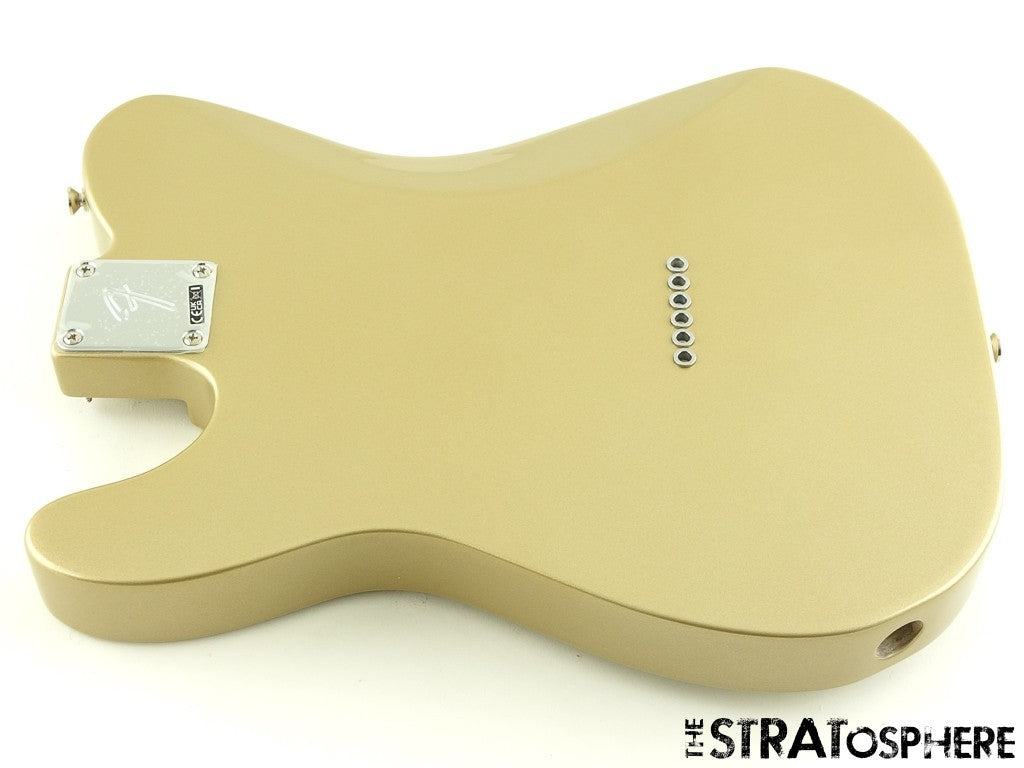 Fender Chris Shiflett Deluxe Telecaster, BODY + HARDWARE, Tele Shoreline Gold