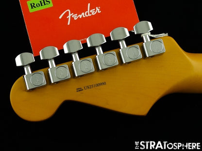 Fender American Professional II Stratocaster Strat NECK & TUNERS Rosewood MHC