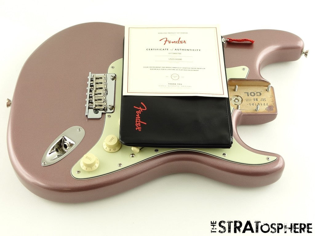 Fender American Professional II Strat LOADED BODY Ltd. Burgundy Mist Metallic