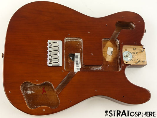 Fender AV II American Vintage 1975 Telecaster Deluxe BODY & HARDWARE Tele Mocha