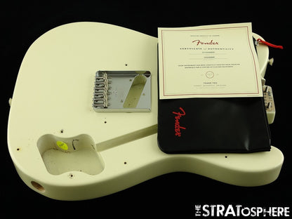 Fender AV II American Vintage 1977 Tele Custom BODY + HARDWARE, 77 Olympic White