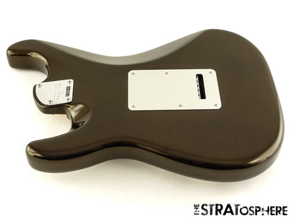 Fender American Ultra II Stratocaster Strat, LOADED BODY, Alder Texas Tea