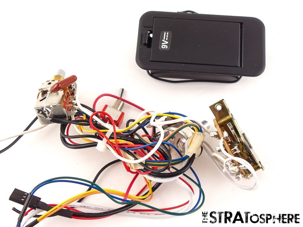 Charvel So-Cal Style 2 SC2 Pro Mod POTS SWITCH + 2 Way Mini Toggle Battery Pack!