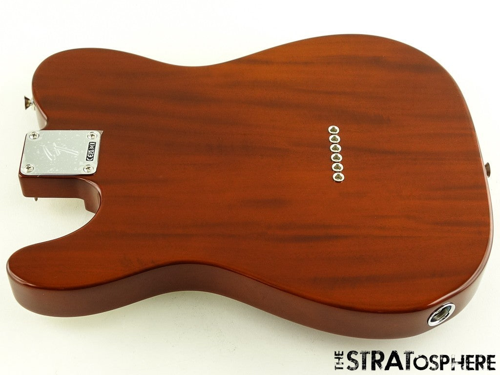 Fender Player II Telecaster Tele LOADED BODY Chambered Mahogany Mocha
