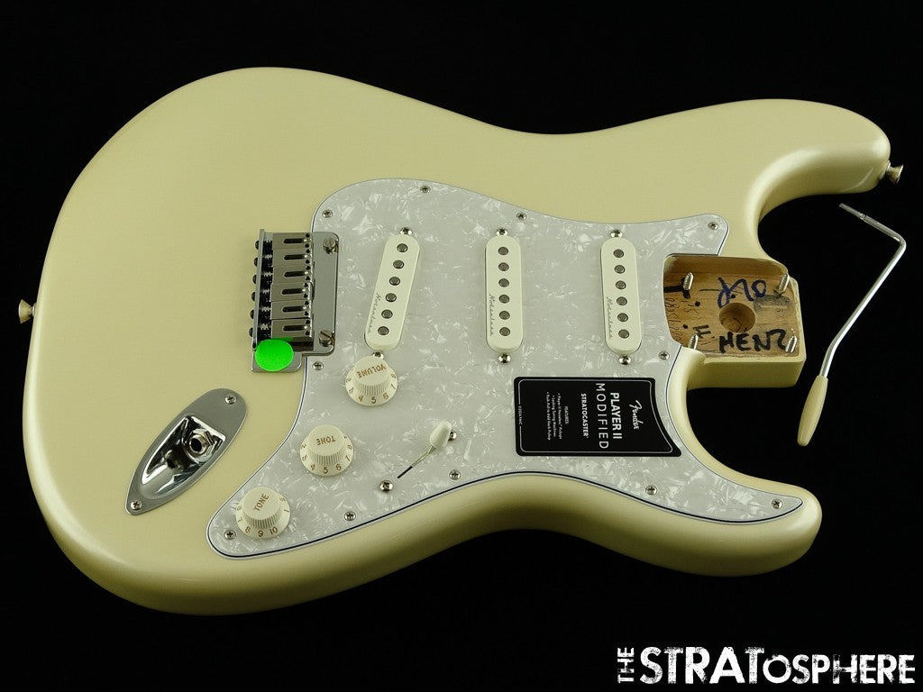 Fender Player II Modified Strat LOADED BODY, Noiseless Olympic Pearl
