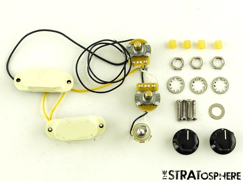 Fender American Professional Classic Mustang Bass PICKUP POTS KNOBS Greasebucket