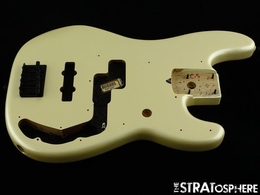 Fender Duff McKagan Deluxe Precision P BASS BODY + HARDWARE, White Pearl