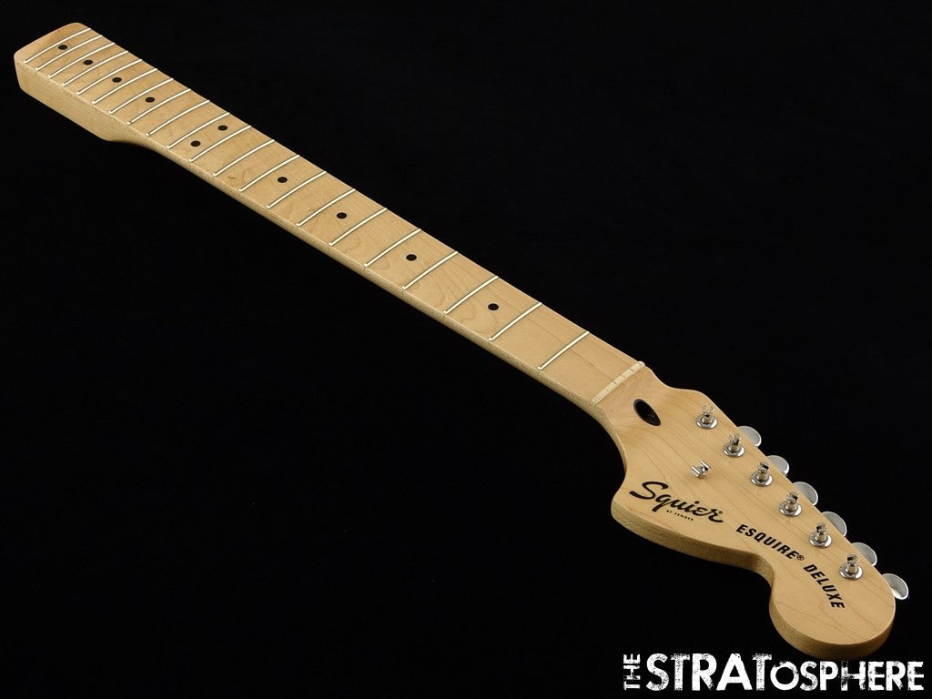Fender Squier Paranormal Esquire Deluxe NECK +TUNERS, C 25.5'' MN Maple